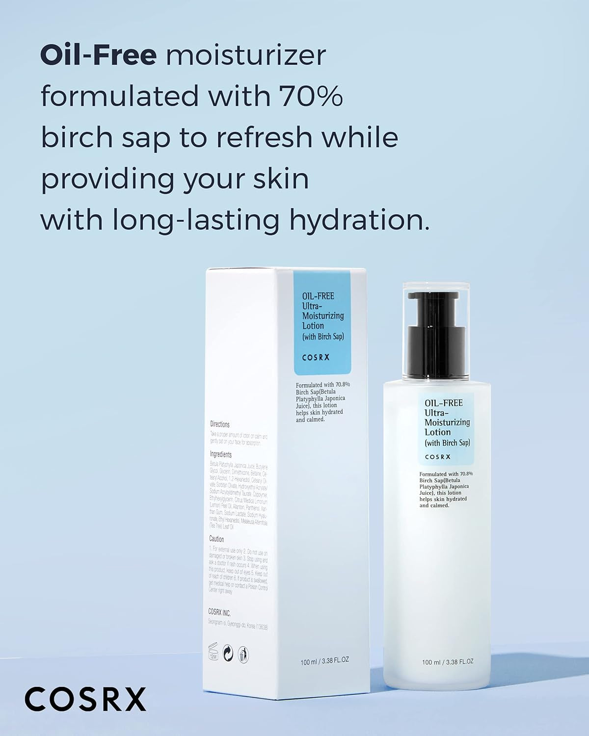 COSRX Birch Sap Moisturizing Lotion