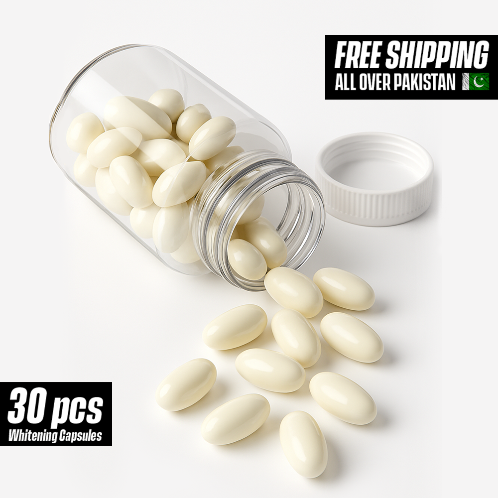 30 Pieces Whitening Capsules for Face & Body