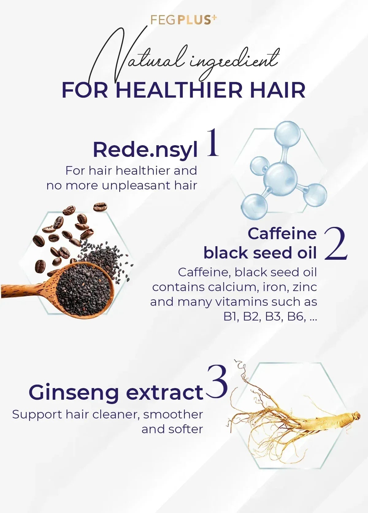 FEG Plus Hair Spray - Boosts Regrowth & Thickens Hair
