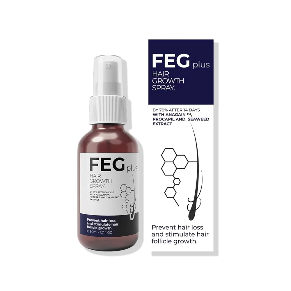 FEG Plus Hair Spray - Boosts Regrowth & Thickens Hair