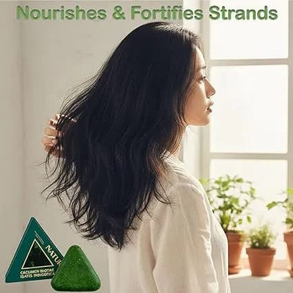 Nature Triangle Shampoo Bar