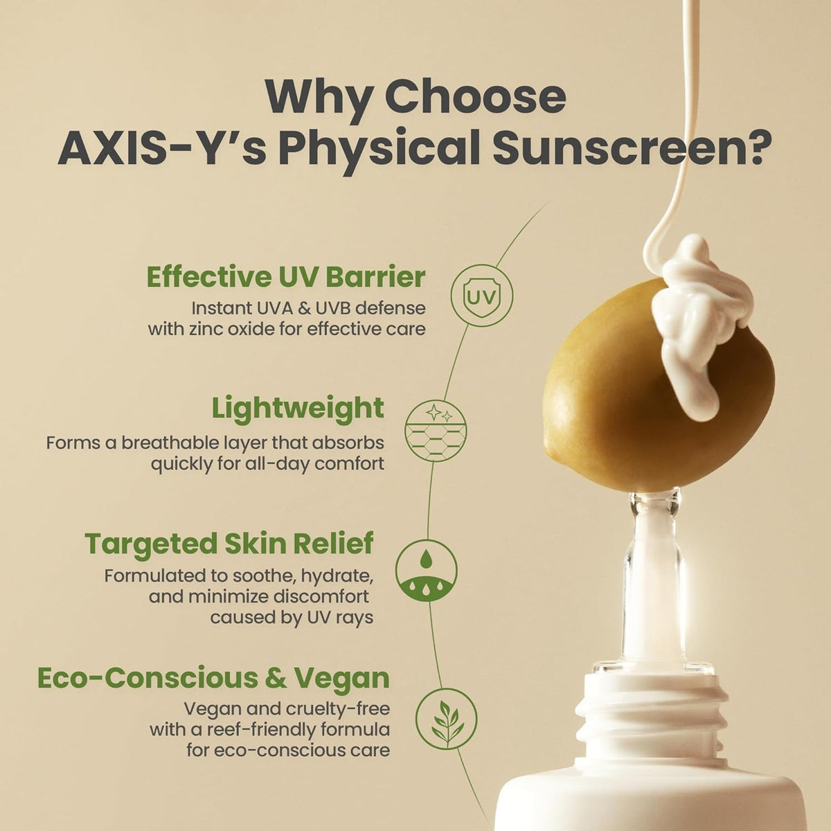 AXIS-Y Complete No-Stress Physical Sunscreen V3 50ml