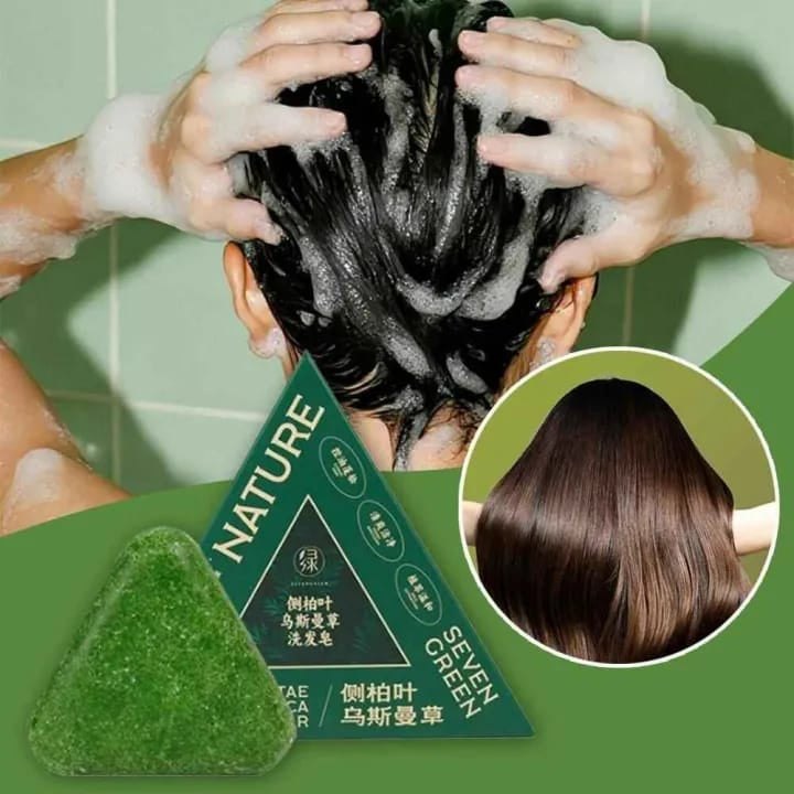 Nature Triangle Shampoo Bar
