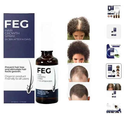 FEG Plus Hair Spray - Boosts Regrowth & Thickens Hair