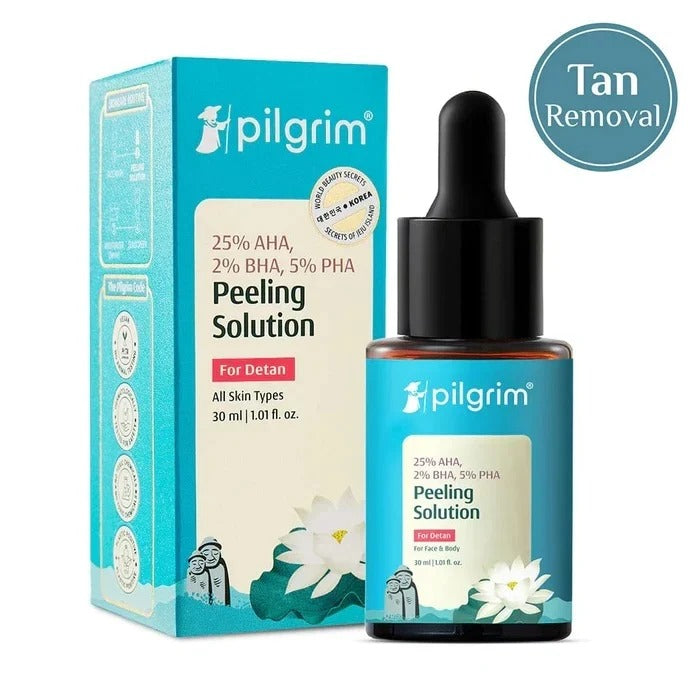 (Buy 1 Get 2 Free) Pilgrim 25% AHA + 2% BHA + 5% PHA Peeling Solution