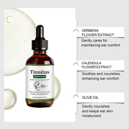 Tinnitus Relief Ear Drops – Ear Noise, Ringing & Buzzing