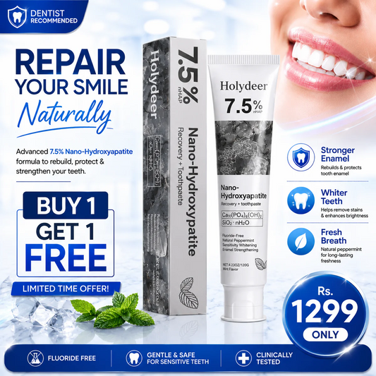 Calcium Boost Toothpaste for Deep Enamel Protection (Buy 1 Get 1 Free)