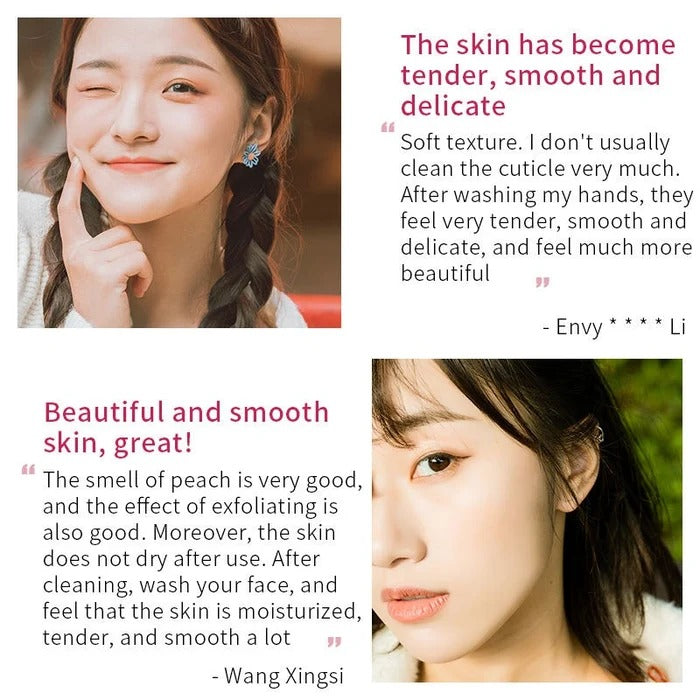 Bioaqua Peach Extract Fruit Acid Exfoliating Face Gel Cream 140G