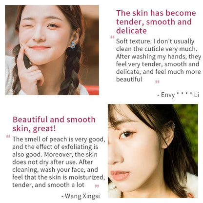 Bioaqua Peach Extract Fruit Acid Exfoliating Face Gel Cream 140G