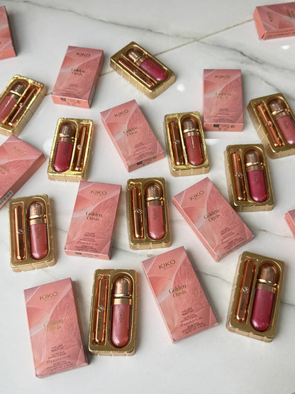KIKO MILANO GOLDEN OASIS chic lips beauty kit