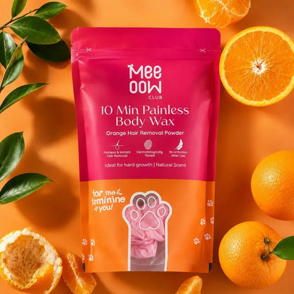 MEOW BODY HAIR REMOVAL WAX POWDER
