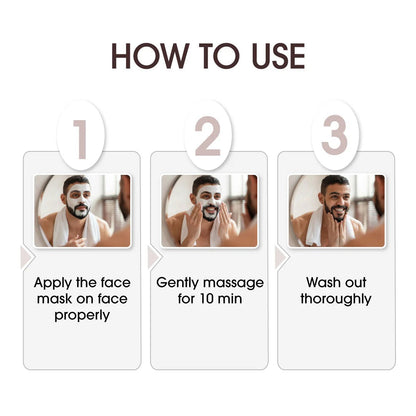 🔥Buy 1 Get 1 FREE – Niconi Men Enzyme De-Tan Pack