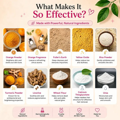 MEOW BODY HAIR REMOVAL WAX POWDER