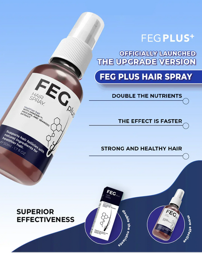 FEG Plus Hair Spray - Boosts Regrowth & Thickens Hair