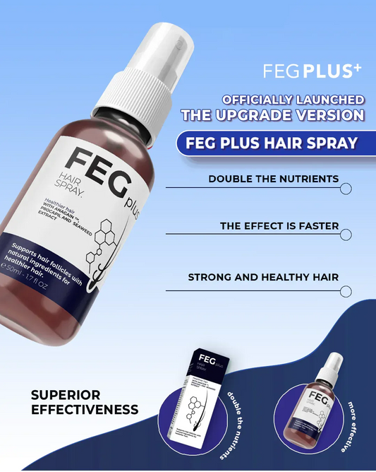 FEG Plus Hair Spray - Boosts Regrowth & Thickens Hair