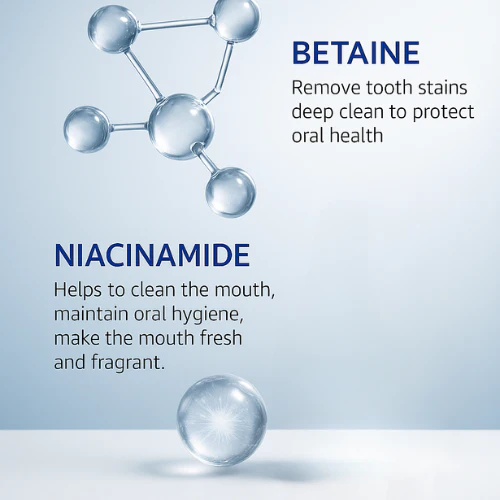 Probiotic Whitening Toothpaste, Niacinamide, Free of Fluoride, Anti plaque Whitening Solution