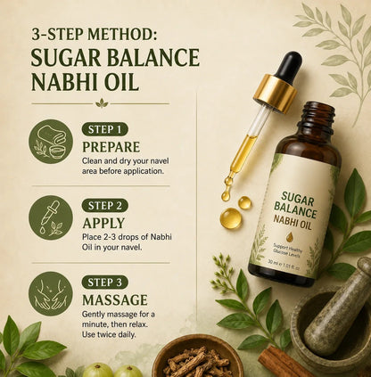 Sugar Balance Nabhi Oil 30ml