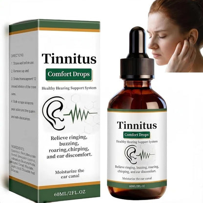 Tinnitus Relief Ear Drops – Ear Noise, Ringing & Buzzing