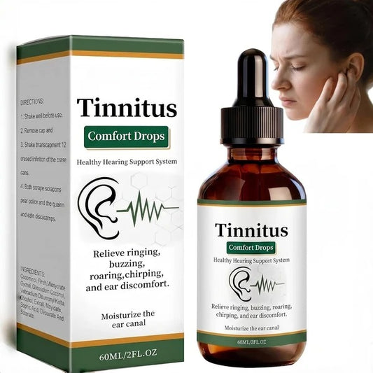 Tinnitus Relief Ear Drops – Ear Noise, Ringing & Buzzing